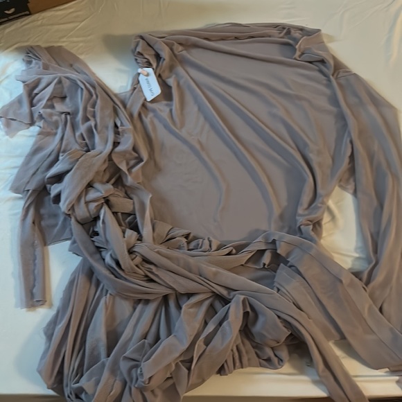 Cape Clique Wrap Dress - Picture 2 of 3